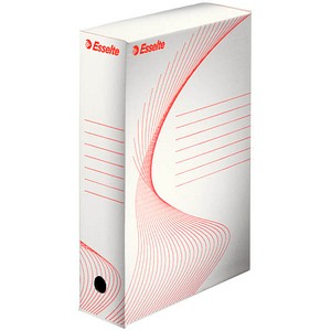Esselte Archivboxen weiß 8,0 x 25,0 x 35,2 cm, 25 St.