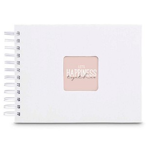 hama Fotoalbum Fine Art neutral 24,0 x 17,0 cm, 50 weiße Seiten