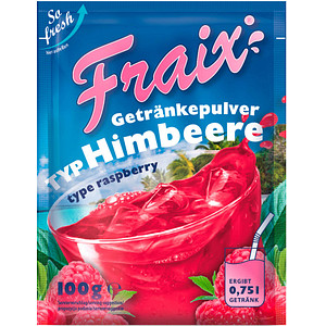 Himbeere Getränkepulver 25x 100,0 g