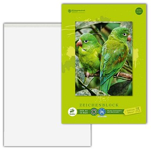 Edition Dürer Zeichenblock green DIN A4 100 g/qm, 18 Blatt, 1 Block