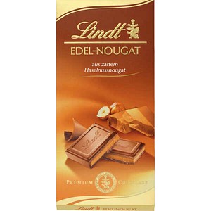 Lindt Nougat Tafel Schokolade 100,0 g, 1 St.