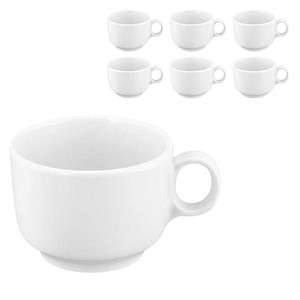 Seltmann Weiden Kaffeetassen weiß 0,23 l, 6 St.