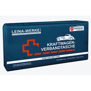 LEINA-WERKE Erste-Hilfe-Tasche Elegance DIN 13164 blau