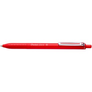 Pentel Kugelschreiber iZee BX470 rot, Schreibfarbe: rot, 1 St.