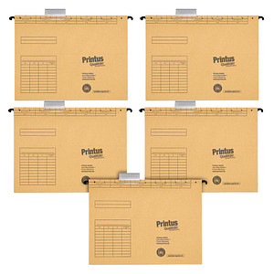 25 Printus Hängemappen naturbraun 25 Printus Hängemappen naturbraun
