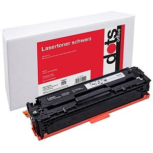 dots  schwarz Toner kompatibel zu HP 131A; Canon  731BK(CF210A;  6272B002)