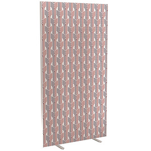 PAPERFLOW Trennwand easyScreen Vintage, 60981 bunt 94,0 x 173,4 cm, 1 St.