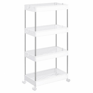 SONGMICS Nischenwagen weiß 42,0 x 22,5 x 87,0 cm
