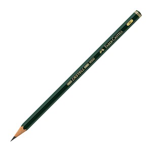 FABER-CASTELL 9000 Bleistifte H grün, 12 St.
