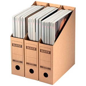 LEITZ Archiv-Stehsammler Premium braun, 10 St.