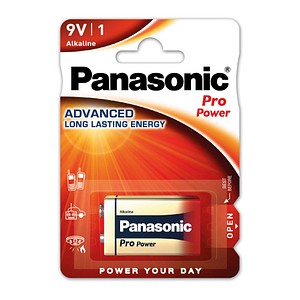 Panasonic Batterie Pro Power Alkali-Mangan E-Block 9,0 V, 1 St.