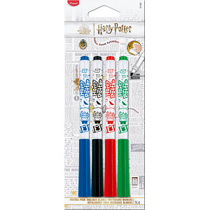 maped Harry Potter Whiteboard-Marker-Set farbsortiert 1,5 mm, 4 St.