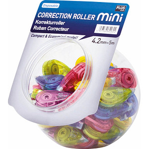 PLUS JAPAN Korrekturroller Candy JAR 4,2 mm, 50 St.