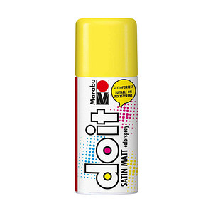 Marabu Do it Satin Matt Acrylspray Sprühfarbe gelb 150,0 ml, 1 St.