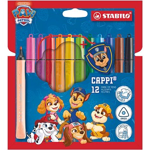 STABILO Cappi PAW Patrol Filzstifte farbsortiert, 12 St.