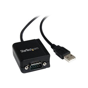 StarTech.com USB 2.0 A/RS232 Kabel 1,8 m schwarz, 1 St.