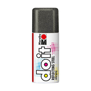 Marabu Do it Glitter Acrylspray Sprühfarbe schwarz 150,0 ml, 1 St.