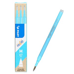 PILOT FRIXION Tintenrollerminen hellblau 0,4 mm 3 St.