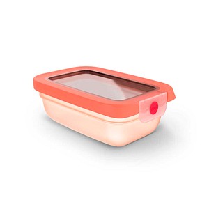 emsa Frischhaltedose ONECLICK 6,1 cm hoch orange 0,5 l, 1 St.