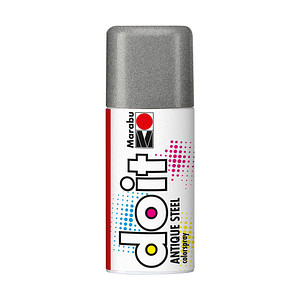 Marabu Do it Glitter Acrylspray Sprühfarbe silber 150,0 ml, 1 St.