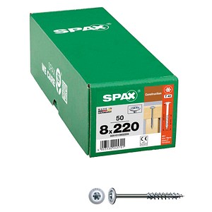 SPAX® Holzbauschrauben T40 Tellerkopf WIROX 0251010802205 8 mm x 220 mm, 50 St.