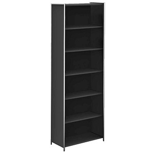 Kerkmann Aktenregal Lago anthrazit 80,0 x 38,0 x 220,0 cm, 1 St.