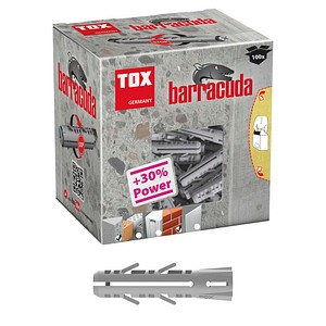 TOX BARRACUDA 013100061 Spreizdübel Ø 8 mm x 40 mm, 100 St.