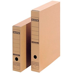 LEITZ Archivboxen braun 7,0 x 43,5 x 32,5 cm, 25 St.