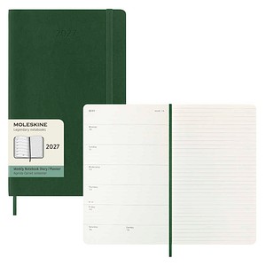 MOLESKINE Buchkalender 2027 myrtengrün, 1 St.