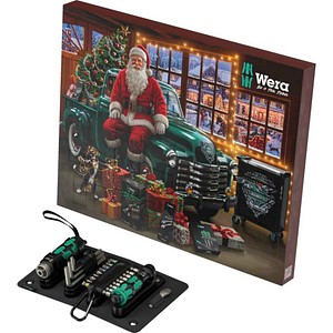 Wera Adventskalender Werkzeug 2026 25-tlg., 1 Set