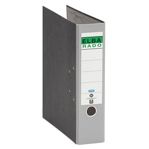 ELBA rado Wolkenmarmor Ordner grau marmoriert Karton 8,0 cm DIN A4 ELBA rado Wolkenmarmor Ordner grau marmoriert Karton 8,0 cm DIN A4