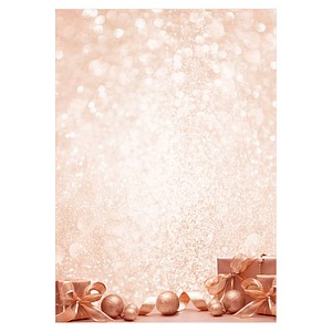 SIGEL Weihnachtsbriefpapier Golden Dream Motiv DIN A4 90 g/qm 100 Blatt SIGEL Weihnachtsbriefpapier Golden Dream Motiv DIN A4 90 g/qm 100 Blatt