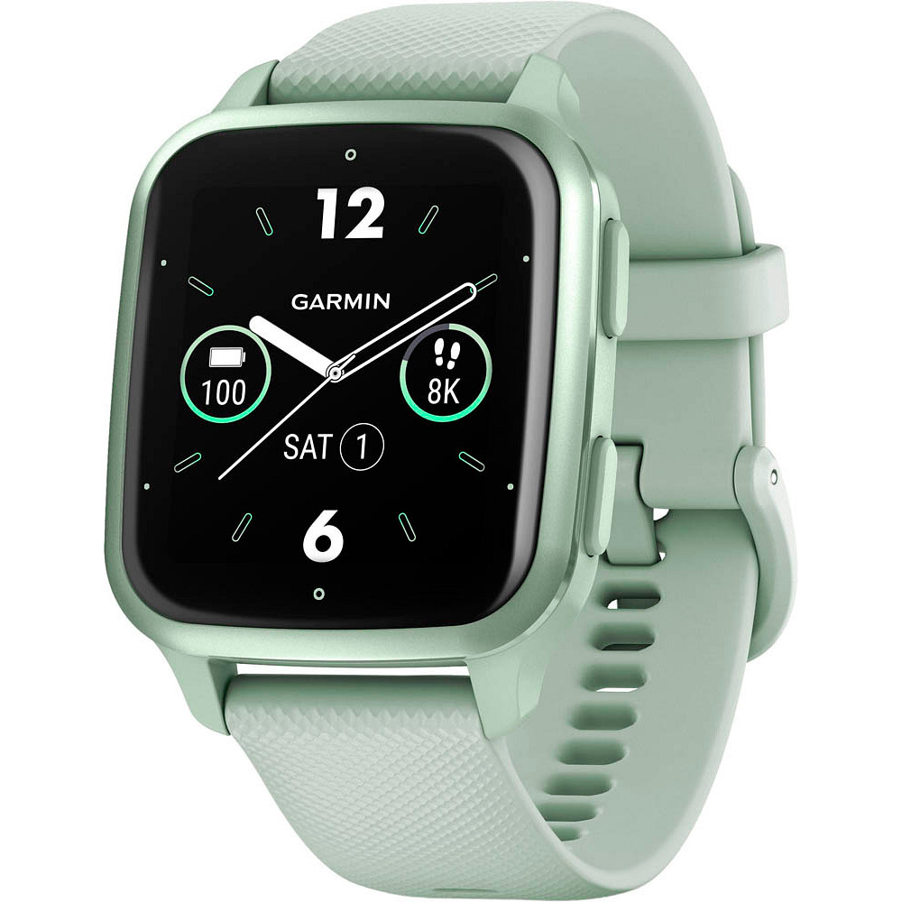 GARMIN Venu SQ Printus mintgrün 2 Smartwatch 