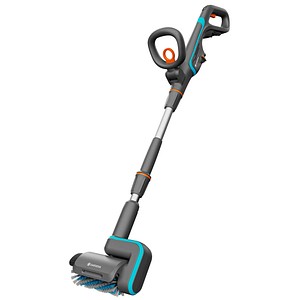 GARDENA AquaBrush Patio 03/18V P4A Solo Akku-Terrassenreiniger 18,0 V, ohne Akku