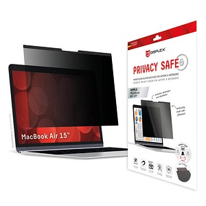 DISPLEX® Privacy Safe magnetischer 2-Wege Display-Blickschutzfolie für Apple MacBook Air 15"