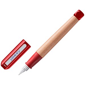 LAMY abc Patronenfüller rot/ahorn M (mittel), 1 St.
