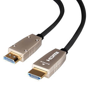 celexon Ultra High Speed HDMI Kabel Optical Fibre 10,0 m schwarz, 1 St.