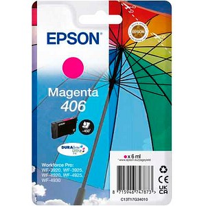 EPSON 406 Umbrella DURABrite Ultra Tinte magenta Druckerpatrone