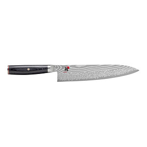 ZWILLING Kochmesser MIYABI 5000 FC-D silber, braun glatt, Klinge: 24,0 cm