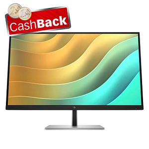 AKTION: HP E27u G5 Monitor 68,6 cm (27,0 Zoll) schwarz mit CashBack