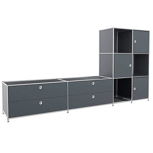 viasit Sideboard System4, 83904 anthrazit 227,9 x 40,4 x 118,2 cm, 1 St.