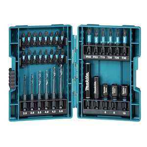makita Bohrer- und Bit-Set B-66896, 33-teilig