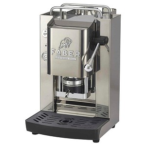FABER Pro Inox Kaffeepadmaschine silber
