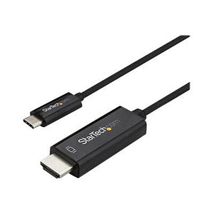 StarTech.com USB C/HDMI Kabel CDP2HD1MBNL 1,0 m schwarz, 1 St.