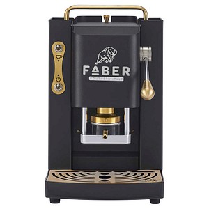 FABER Pro Deluxe Kaffeepadmaschine schwarz