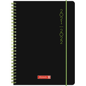 BRUNNEN Schülerkalender Plain Black Juli 2021 - Dezember 2022 schwarz BRUNNEN Schülerkalender Plain Black Juli 2021 - Dezember 2022 schwarz
