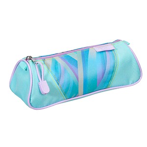 herlitz Schlampermäppchen Dreikant Minty Love mintgrün, rosa, 21,5 x 7,0 cm