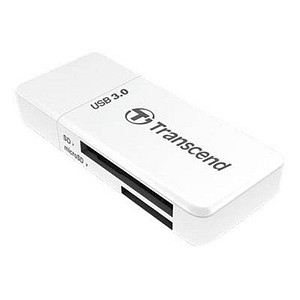 Transcend USB 3.0 Multi-Kartenleser weiß