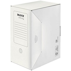 LEITZ Archivboxen Infinity weiß 15,0 x 33,0 x 25,5 cm, 10 St.