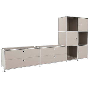 viasit Sideboard System4, 83917 taupe 227,9 x 40,4 x 118,2 cm, 1 St.